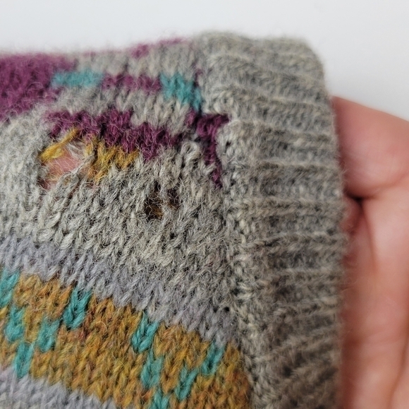 VINTAGE McGregor Shetland Wool Sweater XL - Picture 9 of 13